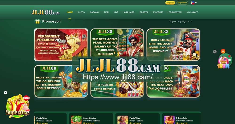 Slot Games Experience on Jljl88